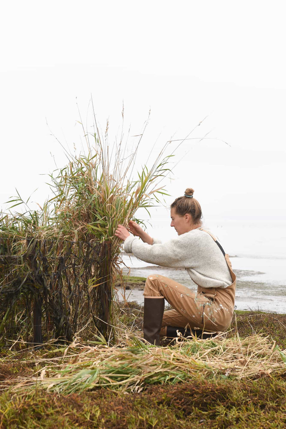 Dovetail Workwear Freshley Overall - Saddle Brown Canvas