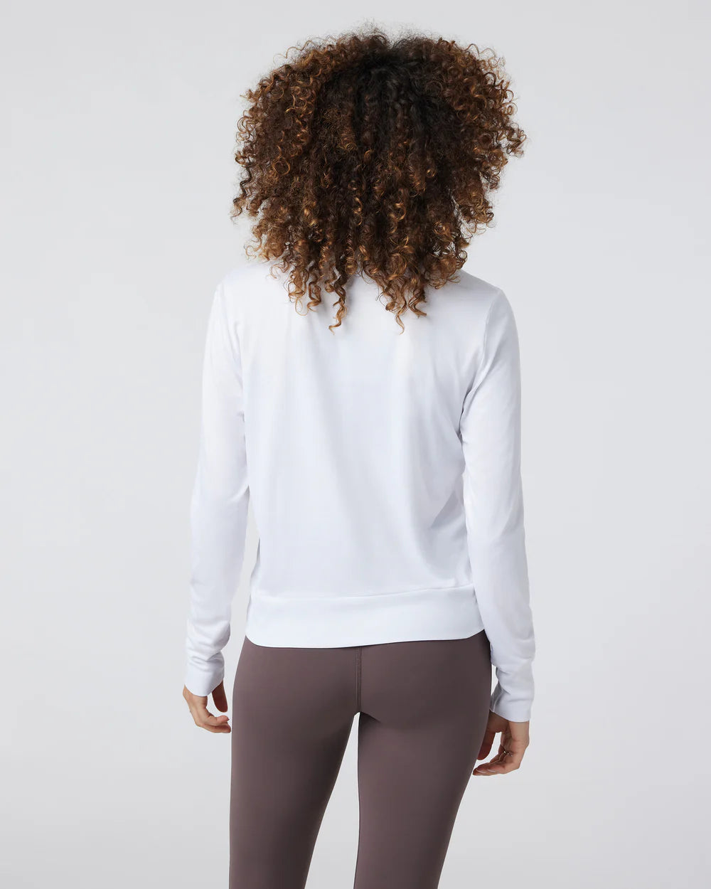 Vuori Daydream Crew Long-Sleeve - White