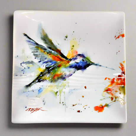 Dean Crouser Hummingbird Snack Plate