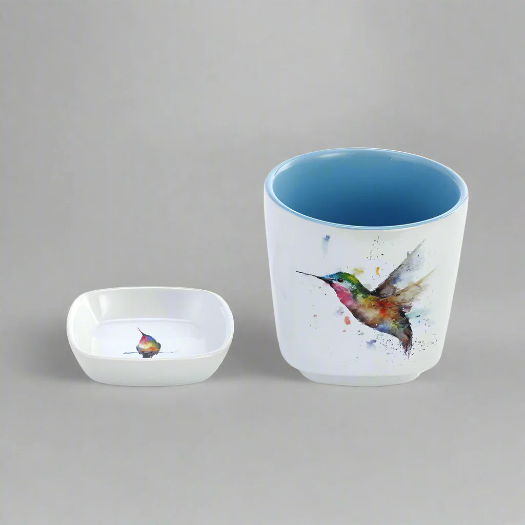 Dean Crouser Incoming Hummingbird Cup and Trinket Set