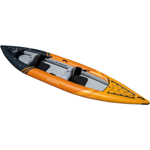 Aquaglide Deschutes 145 Inflatable Tandem Kayak Yellow/orange