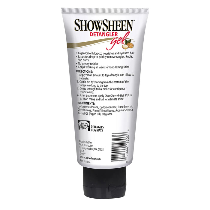 Absorbine ShowSheen Detangler Gel - 4oz.