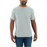 Carhartt Men's Force Relaxed Fit Short-Sleeve Pocket T-Shirt Dew Drop /  / REG