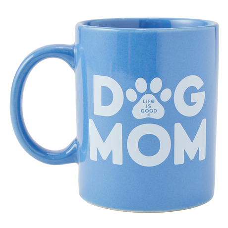 Life Is Good Dog Mom Jake's Mug - Cornflower Blue Cornflower Blue