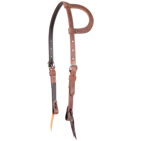 Martin Saddlery Doubled and Stitched Harness Slip Ear Headstall