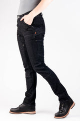 Dovetail Workwear Maven Slim Pant - Heather Black Denim