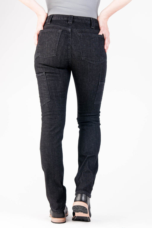 Dovetail Workwear Maven Slim Pant - Heather Black Denim