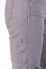 Dovetail Workwear Britt Utility Pant - Dark Grey Canvas