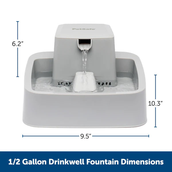 PetSafe Drinkwell 1/2 Gallon Pet Fountain