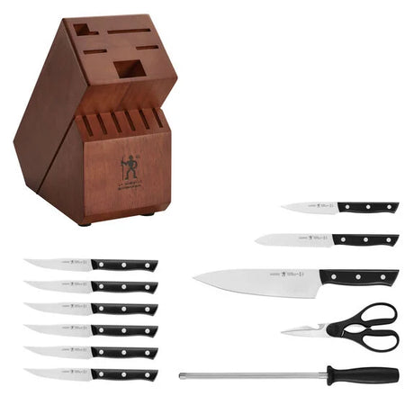 Demeyere Dynamic 12-Piece Knife Black Set