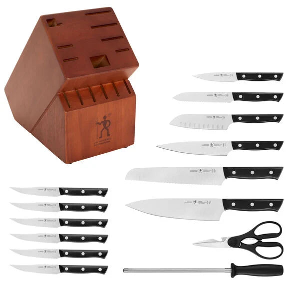 Henckels Dynamic 15-Piece Knife Black Set