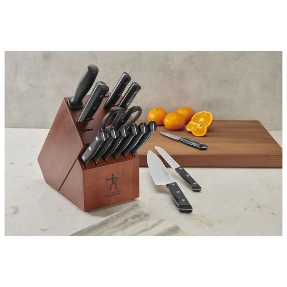 Henckels Dynamic 15-Piece Knife Black Set