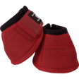 Classic Equine Dyno Turn Bell Boots - Crimson