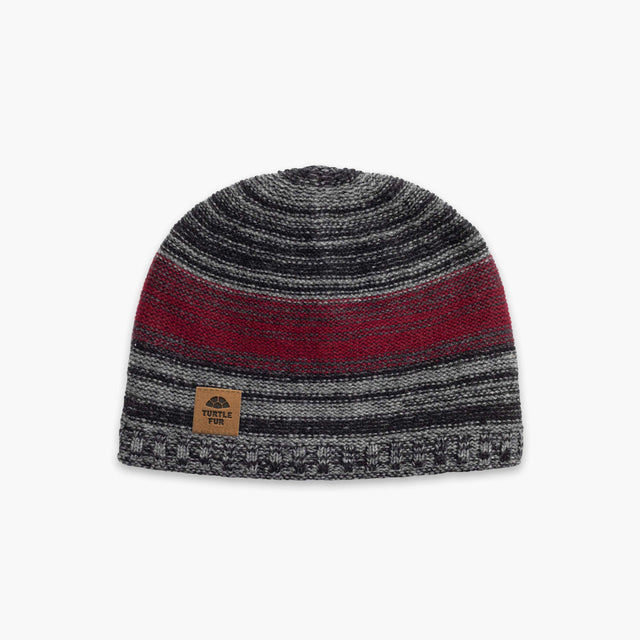 Turtle Fur Lambswool Rufus Beanie - Carbon Carbon