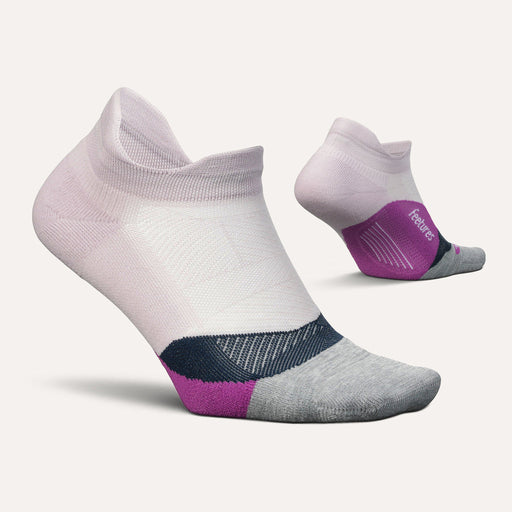 Feetures Women's Elite Light Cushion No Show Tab Sock - Virtual Lilac Virtual Lilac