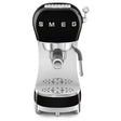 Smeg 50`s Retro Style Aesthetic Espresso Coffee Machine Black