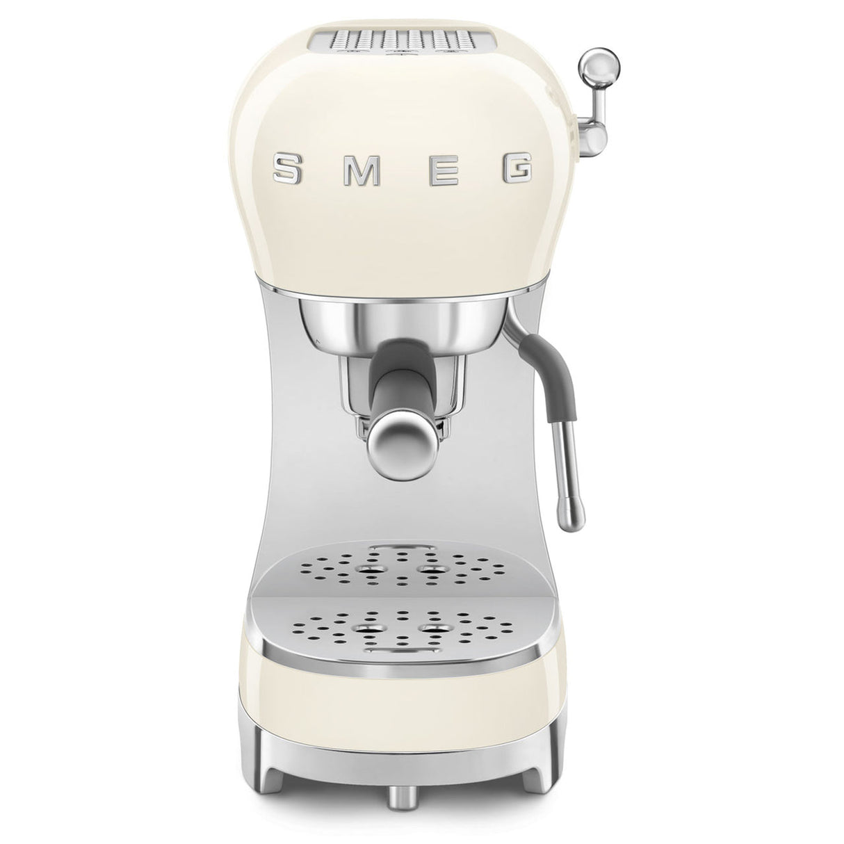 Smeg 50`s Retro Style Aesthetic Espresso Coffee Machine Cream