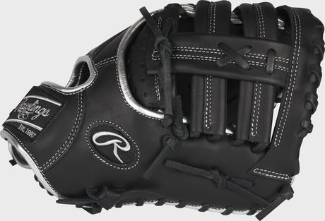 RAWLINGS Encore 12In First Base Baseball Mitt RH Black plat