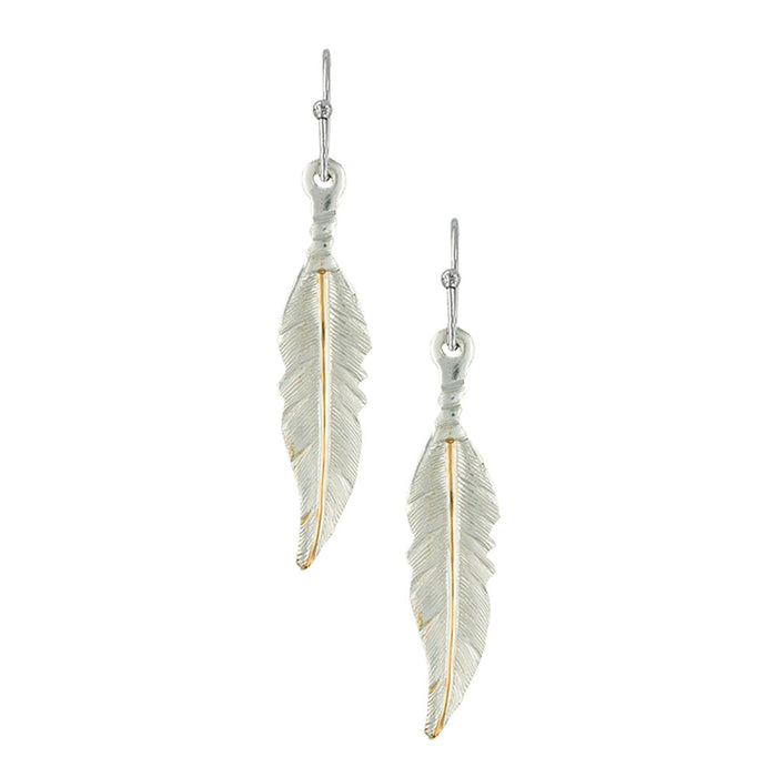 Montana Silversmiths Dream Feathers Dangle Earrings