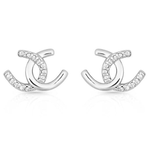 Montana Silversmiths Horseshoe Happiness Post Earrings