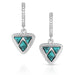 Montana Silversmiths High Noon Cobblestone Turquoise Earrings