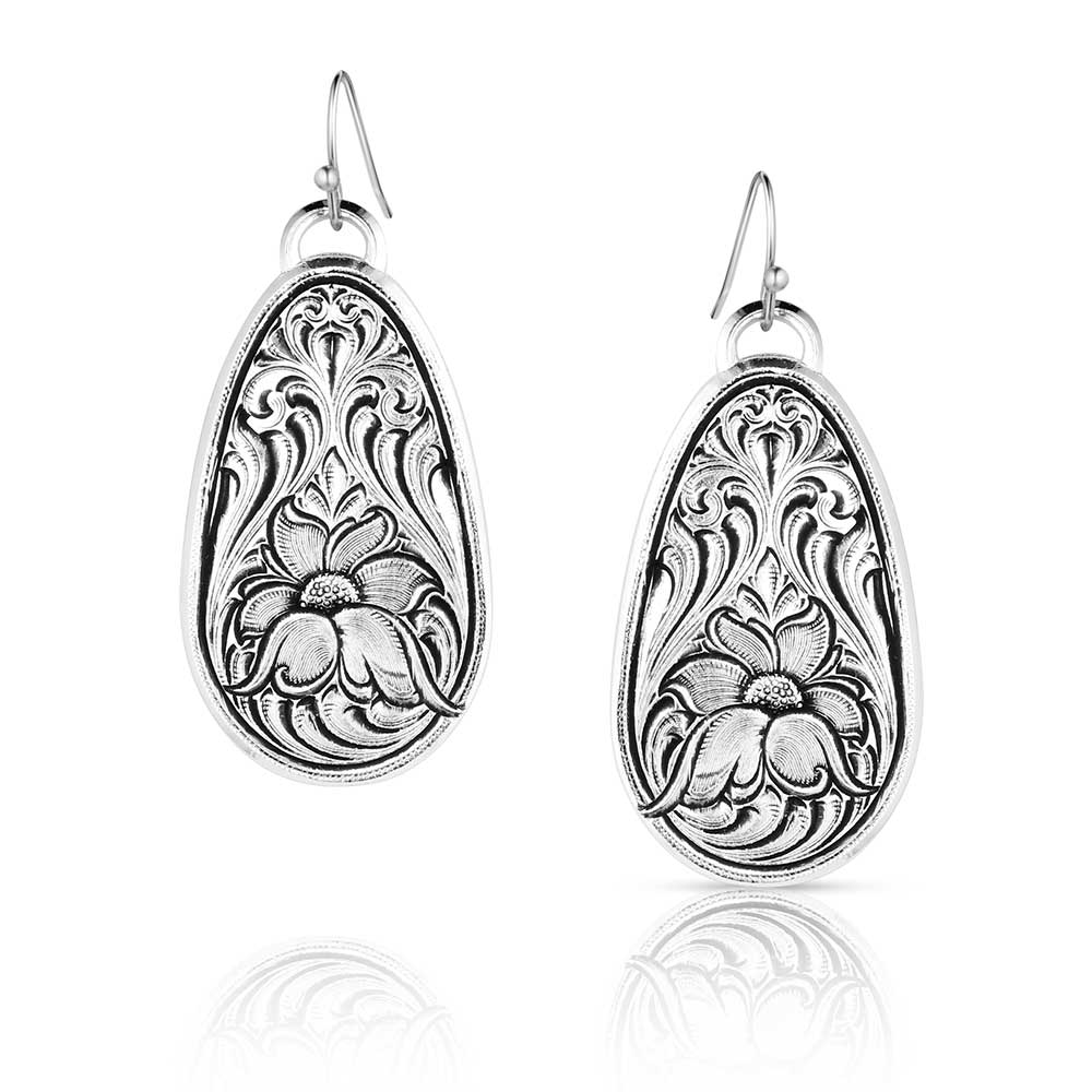 Montana Silversmiths Wildflower Impressions Earrings