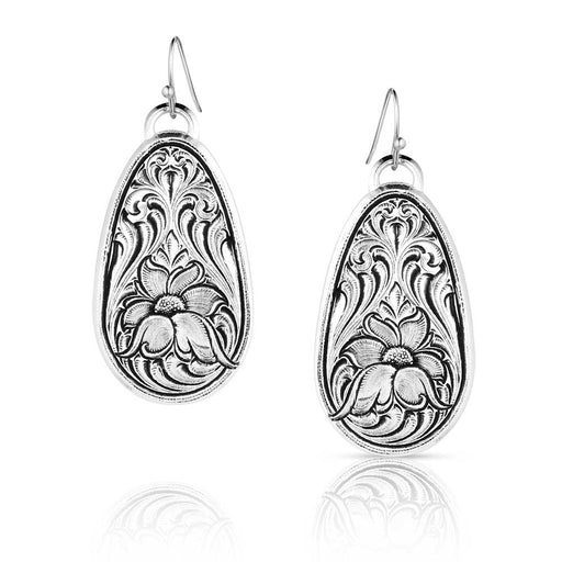 Montana Silversmiths Wildflower Impressions Earrings