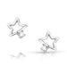 Montana Silversmiths Single Star Crystal Earrings