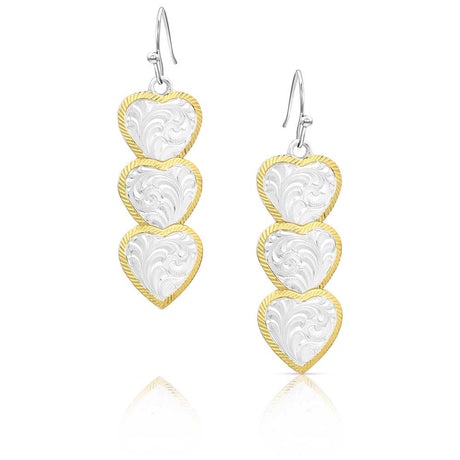 Montana Silversmiths Pure Heart Earrings