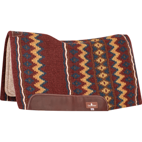 Classic Equine ESP Blanket Pad - Burgundy / Navy