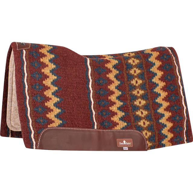 Classic Equine ESP Blanket Pad - Burgundy / Navy