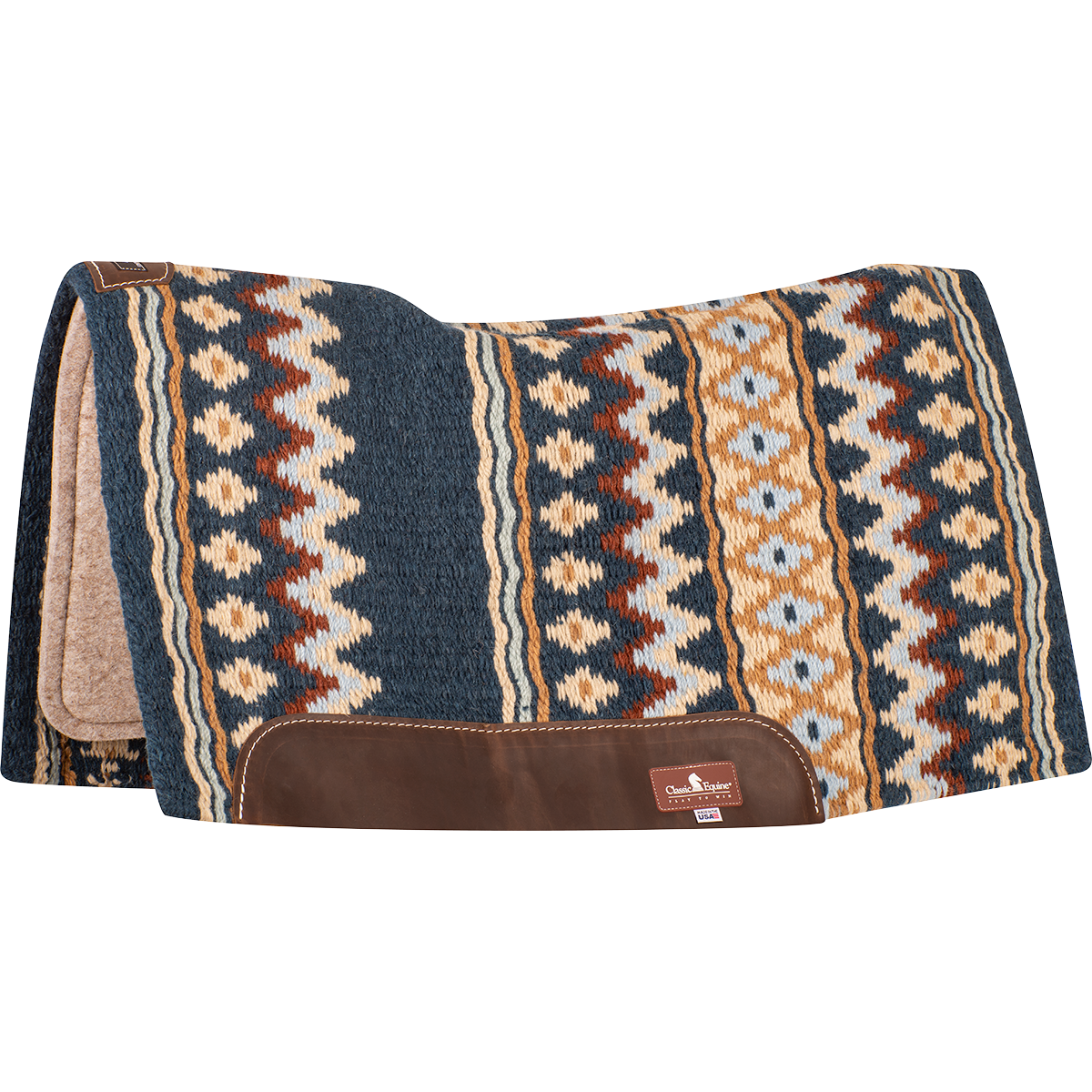 Classic Equine ESP Blanket Pad - Navy / Ice