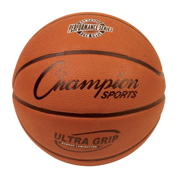 CHAMPION SPORTS BX7 Official Size 7 Performance Series Rubber Basetball with Bladder Multi