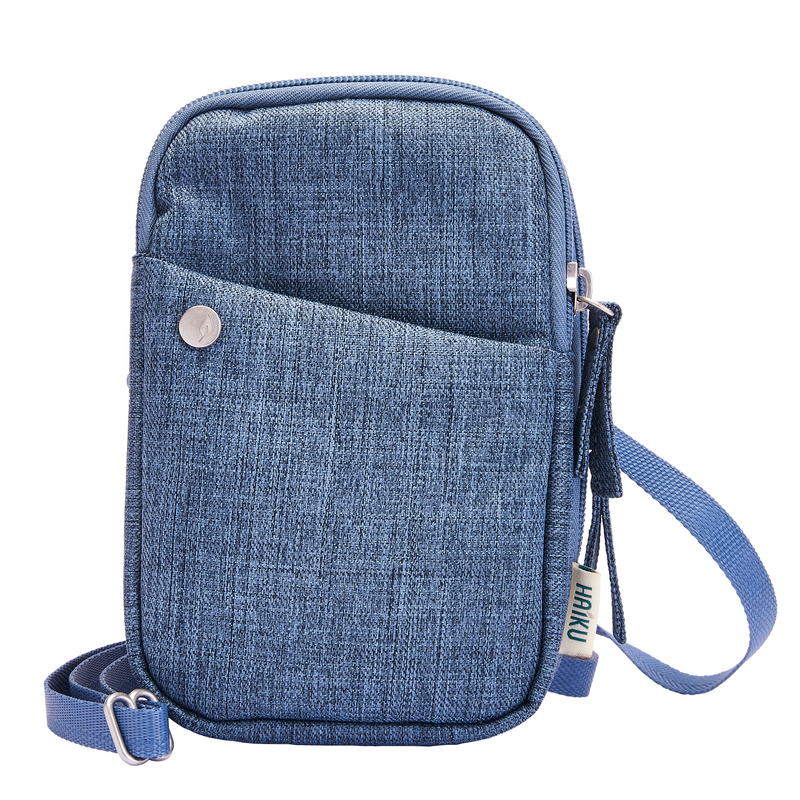 Haiku Bags Endeavour Pouch River rock blue