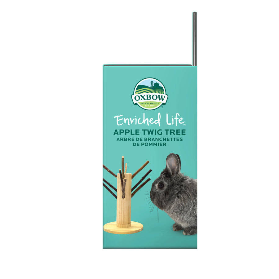 Oxbow Animal Health Enriched Life Apple Twig Tree Treat Hanger