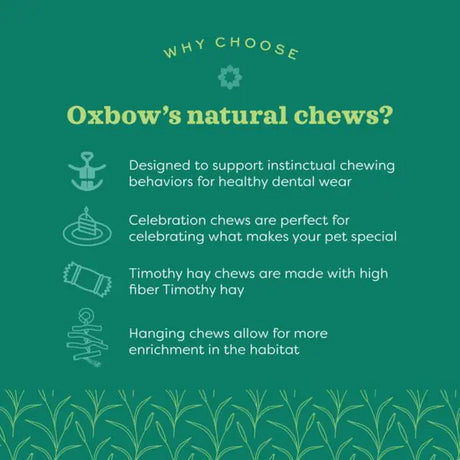 Oxbow Animal Health Enriched Life Birthday Chews Party Pack