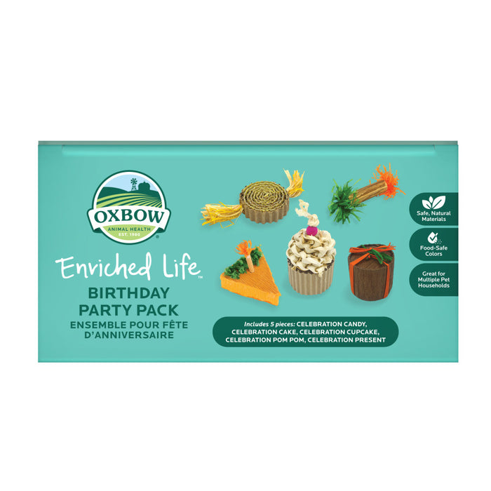 Oxbow Animal Health Enriched Life Birthday Chews Party Pack