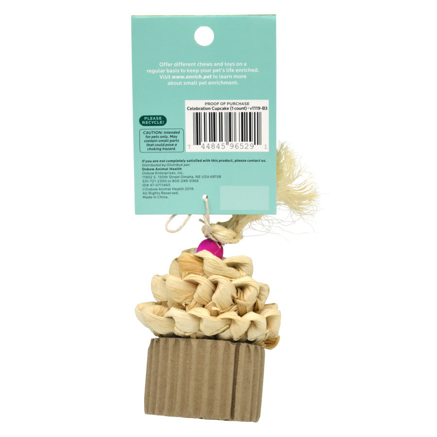 Oxbow Animal Health Enriched Life Celebration Cupcake Chew