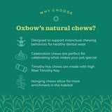 Oxbow Animal Health Enriched Life Celebration Heart Chew