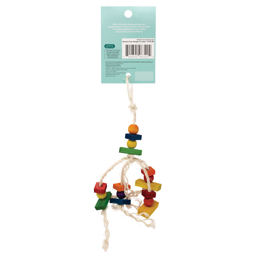 Oxbow Animal Health Enriched Life Deluxe Color Dangly Toy