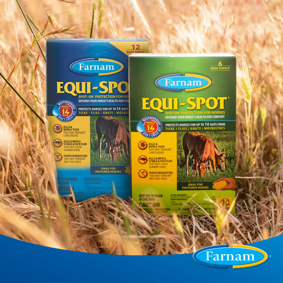 Farnam Companies Equi-Spot Spot-On Protection for Horses - 3 Pack