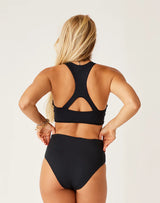 Carve Designs Erin Reversible Swim Bottom - Black/Navy