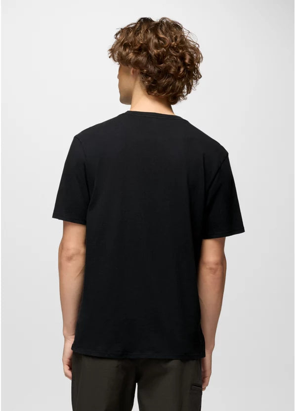 Prana Everyday Short Sleeve Tee Shirt - Black