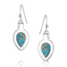 Montana Silversmiths Expression Of The West Turquoise Earrings