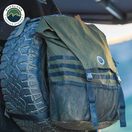 Overland Vehicle Systems Tire Mounted Trash Bag