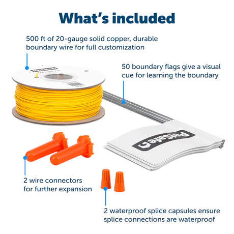 PetSafe Extra In-Ground Fence Boundary Wire & Training Flags