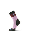 Fits Light Hiker Teton Crew Sock Chestnut/Tawny Port