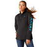 Ariat Women's Tek Team 1/2 Zip Sweatshirt Black