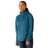 Ariat Women's Tek Team 1/2 Zip Sweatshirt Mallard