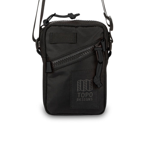 Topo Designs Mini Shoulder Bag Black Black/black/black